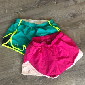 2 pairs of running shorts
